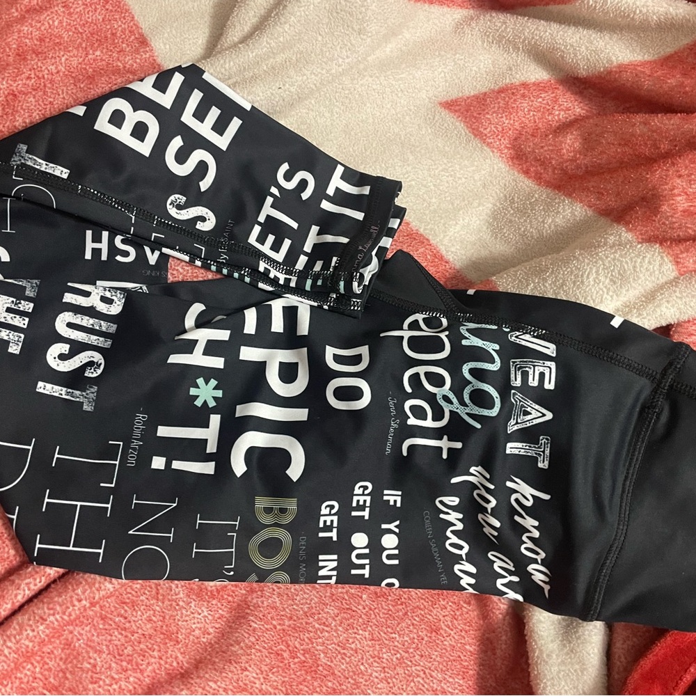 Peloton quote leggings xs